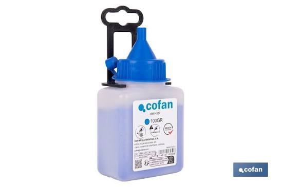 Polvo Plomada 100gms COFAN Azul